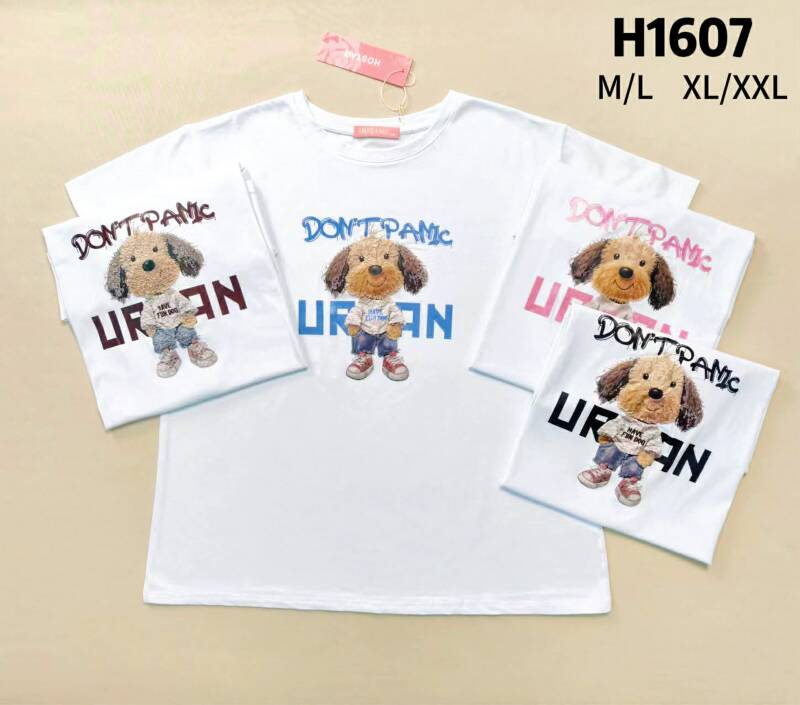 Bluzki damskie Roz M/L-XL-2XL, Mix Kolor Paczka 12 szt